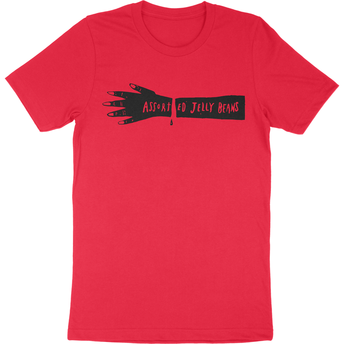 Hand Logo Tee - Red